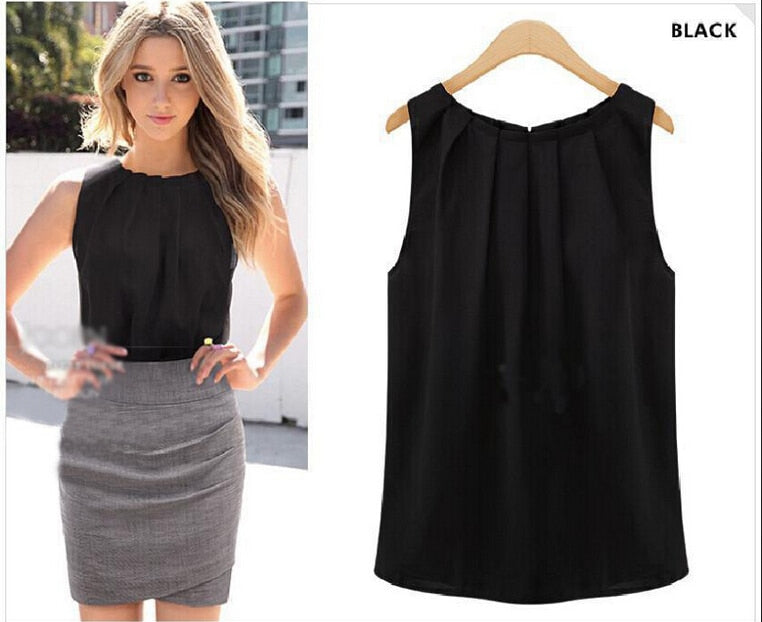 New Casual Summer Sexy Tank Loose Sleeveless Fashion Women